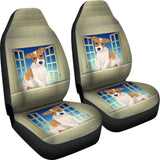 Jack Russell Terrier Print Car Seat Covers-Free Shipping