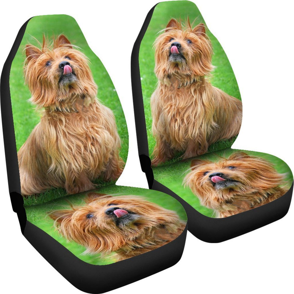Cute Australian Terrier Dog  Print Car Seat Covers-Free Shipping