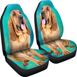 Bloodhound Dog Print Car Seat Covers-Free Shipping