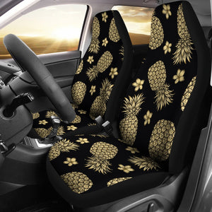 Gold Pineapple Hibiscus Car Seat Covers Set 2 Pc, Car Accessories Car Mats Covers Gold Pineapple Hibiscus Car Seat Covers Set 2 Pc, Car Accessories Car Mats Covers - Vegamart.com