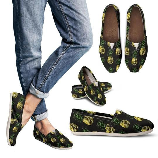 Gold Pineapple Casual Shoes Style Shoes For Women All Over Print Gold Pineapple Casual Shoes Style Shoes For Women All Over Print - Vegamart.com