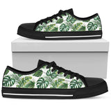 Green Pattern Tropical Palm Leaves Low Top Shoes For Men, Women Green Pattern Tropical Palm Leaves Low Top Shoes For Men, Women - Vegamart.com