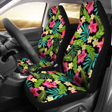 Hibiscus Colorful Hawaiian Flower Car Seat Covers Set 2 Pc, Car Accessories Car Mats Covers Hibiscus Colorful Hawaiian Flower Car Seat Covers Set 2 Pc, Car Accessories Car Mats Covers - Vegamart.com