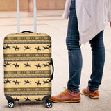 Horse Pattern Print Luggage Cover Protector