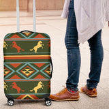 Horse Western Pattern Luggage Cover Protector