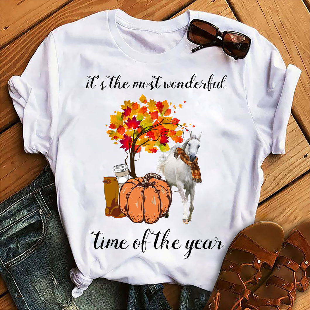 Horse It'S The Most Wonderful Time Of The Year T-Shirt Custom T Shirts Printing Horse It'S The Most Wonderful Time Of The Year T-Shirt Custom T Shirts Printing - Vegamart.com