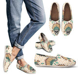 Indian Skull Pattern Casual Shoes Style Shoes For Women All Over Print Indian Skull Pattern Casual Shoes Style Shoes For Women All Over Print - Vegamart.com
