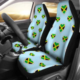 Jamaican Heart Pattern Print Seat Cover Car Seat Covers Set 2 Pc, Car Accessories Car Mats Jamaican Heart Pattern Print Seat Cover Car Seat Covers Set 2 Pc, Car Accessories Car Mats - Vegamart.com