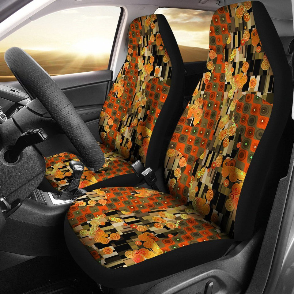 Klimt Print Pattern Seat Cover Car Seat Covers Set 2 Pc, Car Accessories Car Mats Klimt Print Pattern Seat Cover Car Seat Covers Set 2 Pc, Car Accessories Car Mats - Vegamart.com