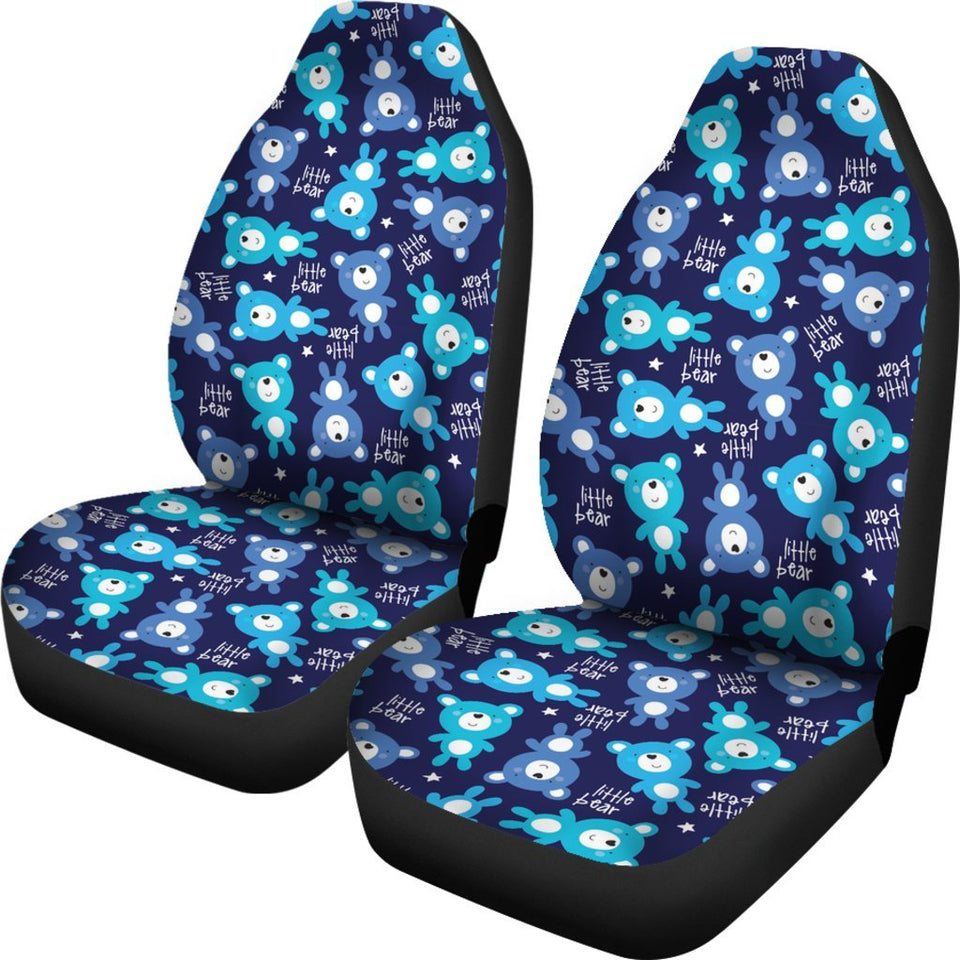 Little Teddy Bear Pattern Print Seat Cover Car Seat Covers Set 2 Pc, Car Accessories Car Mats Little Teddy Bear Pattern Print Seat Cover Car Seat Covers Set 2 Pc, Car Accessories Car Mats - Vegamart.com