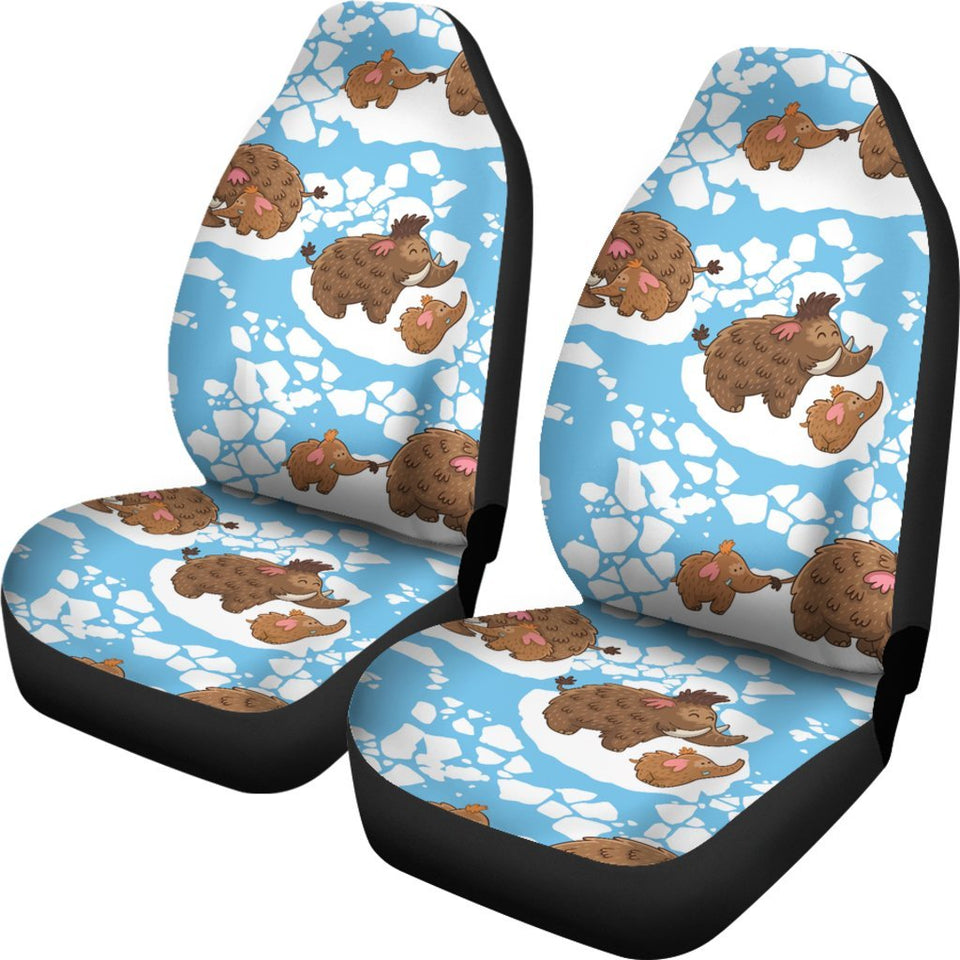 Mammoth Ice Age Pattern Print Seat Cover Car Seat Covers Set 2 Pc, Car Accessories Car Mats Mammoth Ice Age Pattern Print Seat Cover Car Seat Covers Set 2 Pc, Car Accessories Car Mats - Vegamart.com