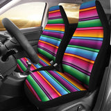 Mexican Blanket Colorful Print Pattern Car Seat Covers Set 2 Pc, Car Accessories Car Mats Covers Mexican Blanket Colorful Print Pattern Car Seat Covers Set 2 Pc, Car Accessories Car Mats Covers - Vegamart.com