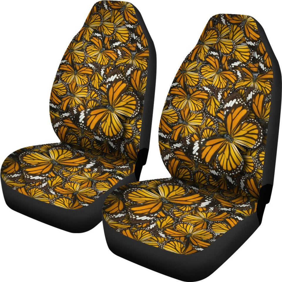 Monarch Butterfly Pattern Print Seat Cover Car Seat Covers Set 2 Pc, Car Accessories Car Mats Monarch Butterfly Pattern Print Seat Cover Car Seat Covers Set 2 Pc, Car Accessories Car Mats - Vegamart.com