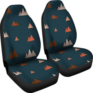 Mountain Print Pattern Seat Cover Car Seat Covers Set 2 Pc, Car Accessories Car Mats Mountain Print Pattern Seat Cover Car Seat Covers Set 2 Pc, Car Accessories Car Mats - Vegamart.com