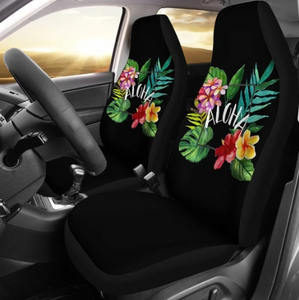 Aloha Hawaiian Tropical Flower Car Seat Covers Set 2 Pc, Car Accessories Car Mats Covers Aloha Hawaiian Tropical Flower Car Seat Covers Set 2 Pc, Car Accessories Car Mats Covers - Vegamart.com