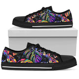 Neon Color Tropical Palm Leaves Low Top Shoes For Men, Women Neon Color Tropical Palm Leaves Low Top Shoes For Men, Women - Vegamart.com