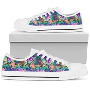 Sweet Tropical Flower Palm Leaves Low Top Shoes For Men, Women Sweet Tropical Flower Palm Leaves Low Top Shoes For Men, Women - Vegamart.com
