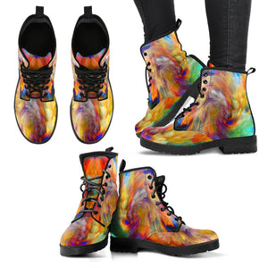 Painted Colours Women's Leather Boots