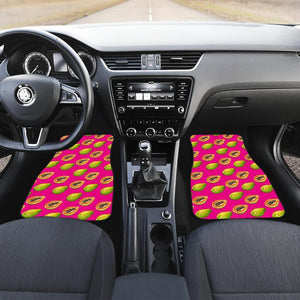 Papaya Pattern Print Design PP02 Car Floor Mats
