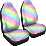 Pattern Print Rainbow Colorful Seat Cover Car Seat Covers Set 2 Pc, Car Accessories Car Mats Pattern Print Rainbow Colorful Seat Cover Car Seat Covers Set 2 Pc, Car Accessories Car Mats - Vegamart.com