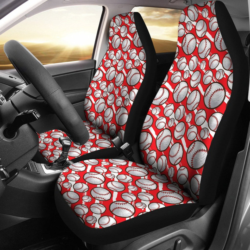 Pattern Print Softball Seat Cover Car Seat Covers Set 2 Pc, Car Accessories Car Mats Pattern Print Softball Seat Cover Car Seat Covers Set 2 Pc, Car Accessories Car Mats - Vegamart.com