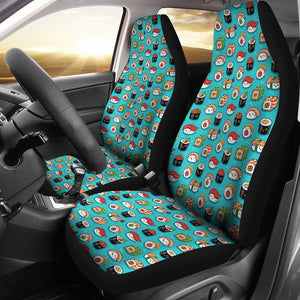 Pattern Print Sushi Seat Cover Car Seat Covers Set 2 Pc, Car Accessories Car Mats Pattern Print Sushi Seat Cover Car Seat Covers Set 2 Pc, Car Accessories Car Mats - Vegamart.com