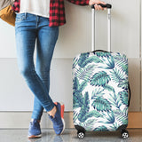 Pattern Tropical Palm Leaves Luggage Cover Protector