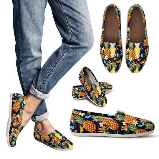 Pineapple Butterfly Plumeria Casual Shoes Style Shoes For Women All Over Print Pineapple Butterfly Plumeria Casual Shoes Style Shoes For Women All Over Print - Vegamart.com