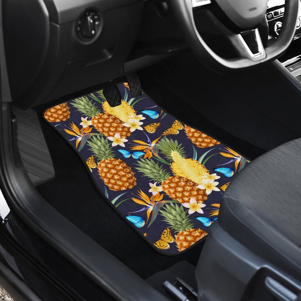 Pineapple Paradise Car Floor Mats