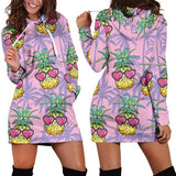 Pineapple Hoodie Dress 3D Style Women All Over Print Pineapple Hoodie Dress 3D Style Women All Over Print - Vegamart.com
