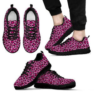 Pink Cheetah Leopard Pattern Print Women