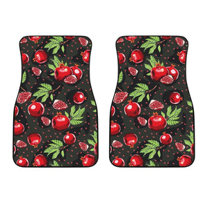 Pomegranate Pattern Print Design PG06 Car Floor Mats