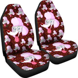 Poodle Seat Cover Car Seat Covers Set 2 Pc, Car Accessories Car Mats Poodle Seat Cover Car Seat Covers Set 2 Pc, Car Accessories Car Mats - Vegamart.com