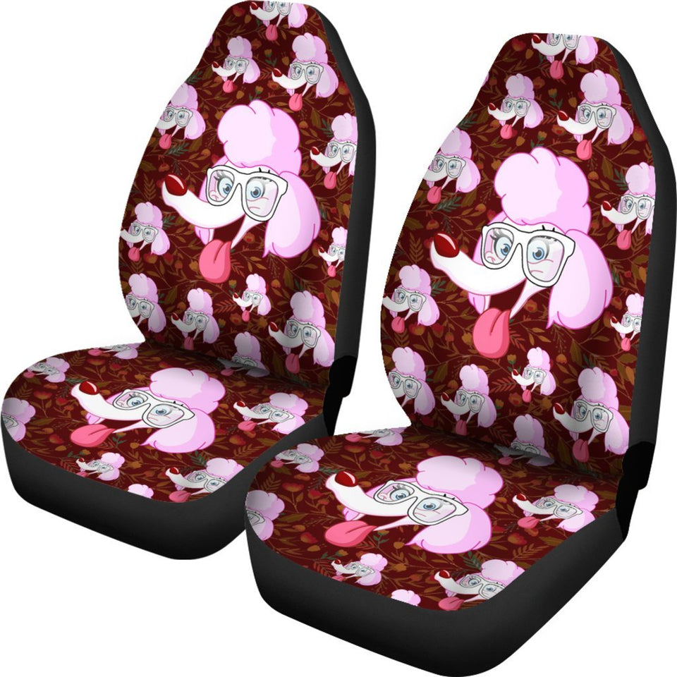 Poodle Seat Cover Car Seat Covers Set 2 Pc, Car Accessories Car Mats Poodle Seat Cover Car Seat Covers Set 2 Pc, Car Accessories Car Mats - Vegamart.com