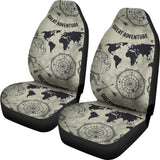 Print Pattern World Map Seat Cover Car Seat Covers Set 2 Pc, Car Accessories Car Mats Print Pattern World Map Seat Cover Car Seat Covers Set 2 Pc, Car Accessories Car Mats - Vegamart.com