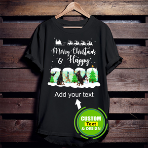Doberman Pinscher Merry Christmas And Happy 2020 Make Your Own Custom T Shirts Printing Personalised T-Shirts Doberman Pinscher Merry Christmas And Happy 2020 Make Your Own Custom T Shirts Printing Personalised T-Shirts - Vegamart.com