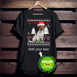 Jack Russell Dog Ugly Christmas Make Your Own Custom T Shirts Printing Personalised T-Shirts Jack Russell Dog Ugly Christmas Make Your Own Custom T Shirts Printing Personalised T-Shirts - Vegamart.com