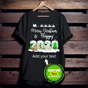 Polar Bear Merry Christmas And Happy 2020 Make Your Own Custom T Shirts Printing Personalised T-Shirts Polar Bear Merry Christmas And Happy 2020 Make Your Own Custom T Shirts Printing Personalised T-Shirts - Vegamart.com