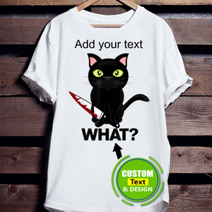 Cat Meo What Make Your Own Custom T Shirts Printing Personalised T-Shirts Cat Meo What Make Your Own Custom T Shirts Printing Personalised T-Shirts - Vegamart.com