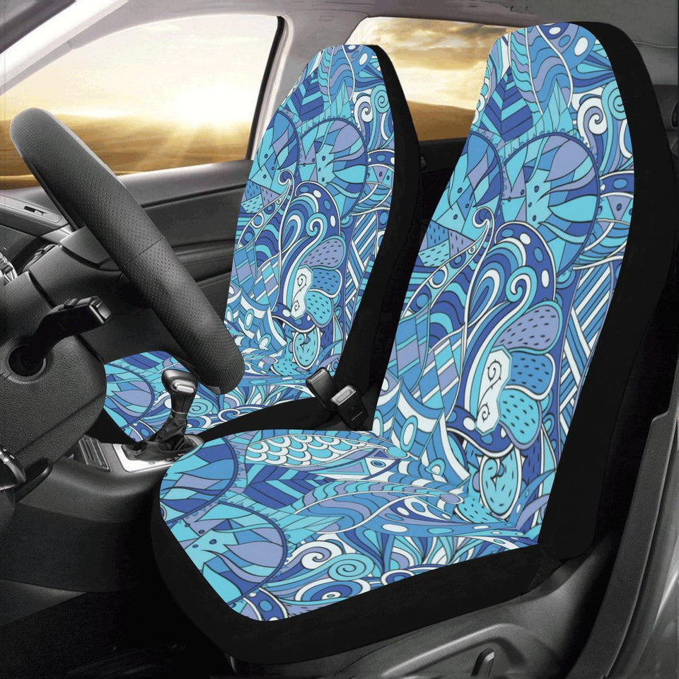 Funky Retro Pattern Print Design Car Seat Covers Set 2 Pc, Car Accessories Car Mats Covers Funky Retro Pattern Print Design Car Seat Covers Set 2 Pc, Car Accessories Car Mats Covers - Vegamart.com