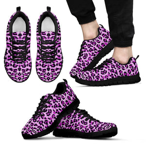 Purple Cheetah Leopard Pattern Print Women