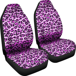 Purple Cheetah Leopard Pattern Print Seat Cover Car Seat Covers Set 2 Pc, Car Accessories Car Mats Purple Cheetah Leopard Pattern Print Seat Cover Car Seat Covers Set 2 Pc, Car Accessories Car Mats - Vegamart.com