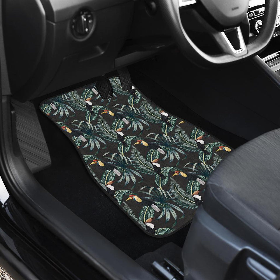 Rainforest Pattern Print Design RF06 Car Floor Mats