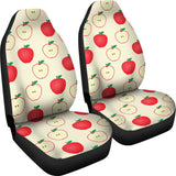 Red Apple Pattern Print Seat Cover Car Seat Covers Set 2 Pc, Car Accessories Car Mats Red Apple Pattern Print Seat Cover Car Seat Covers Set 2 Pc, Car Accessories Car Mats - Vegamart.com