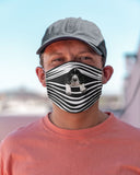 Springer Spaniel Stripes Face Mask Face Cover Filter PM 2.5 Cloth Mask 3D Men, Women Fashion Outdoor