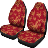 Rooster Pattern Print Seat Cover Car Seat Covers Set 2 Pc, Car Accessories Car Mats Rooster Pattern Print Seat Cover Car Seat Covers Set 2 Pc, Car Accessories Car Mats - Vegamart.com