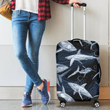 Shark Print Pattern Luggage Cover Protector