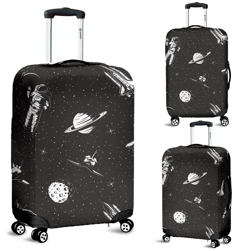 Space Pattern Print Luggage Cover Protector