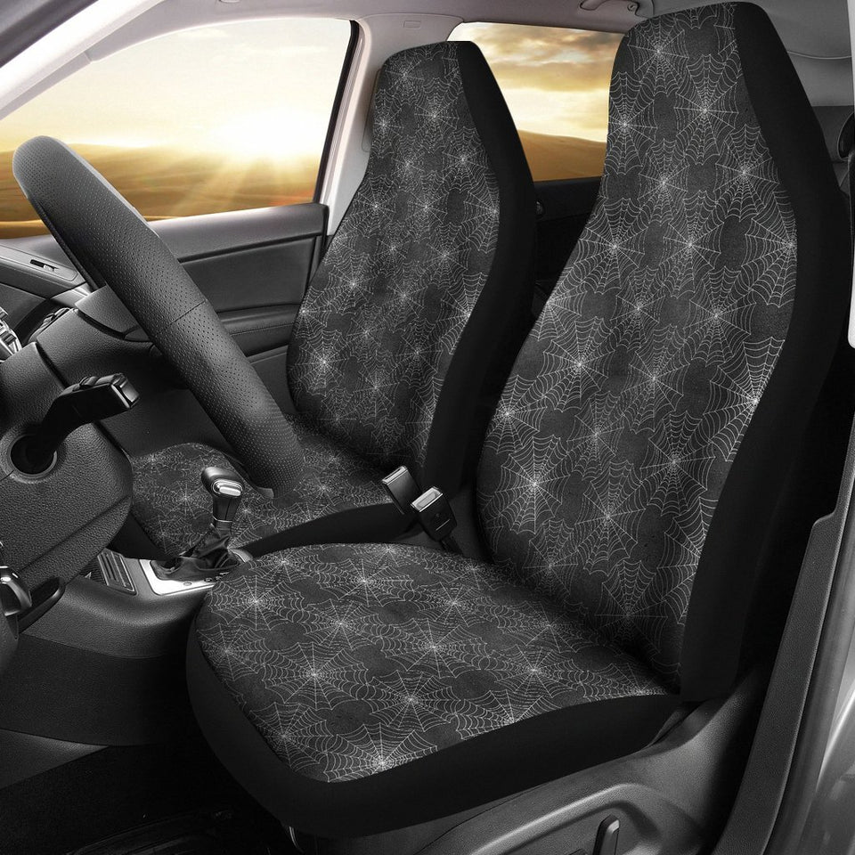Spider Web Seat Cover Car Seat Covers Set 2 Pc, Car Accessories Car Mats Spider Web Seat Cover Car Seat Covers Set 2 Pc, Car Accessories Car Mats - Vegamart.com