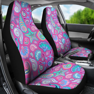 Starfish Pink Print Pattern Seat Cover Car Seat Covers Set 2 Pc, Car Accessories Car Mats Starfish Pink Print Pattern Seat Cover Car Seat Covers Set 2 Pc, Car Accessories Car Mats - Vegamart.com